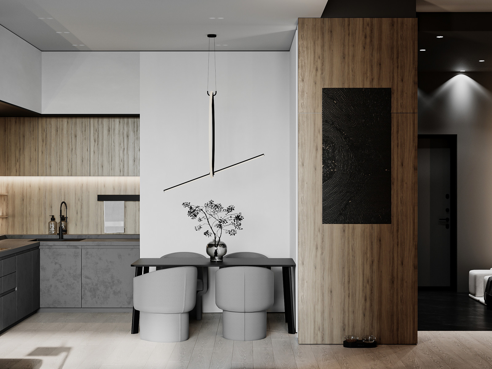 Обложка проекта: Квартира в клубном доме