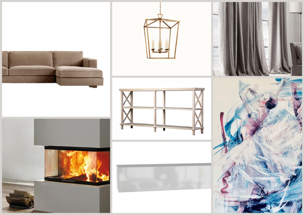 Загородный мужской уютный