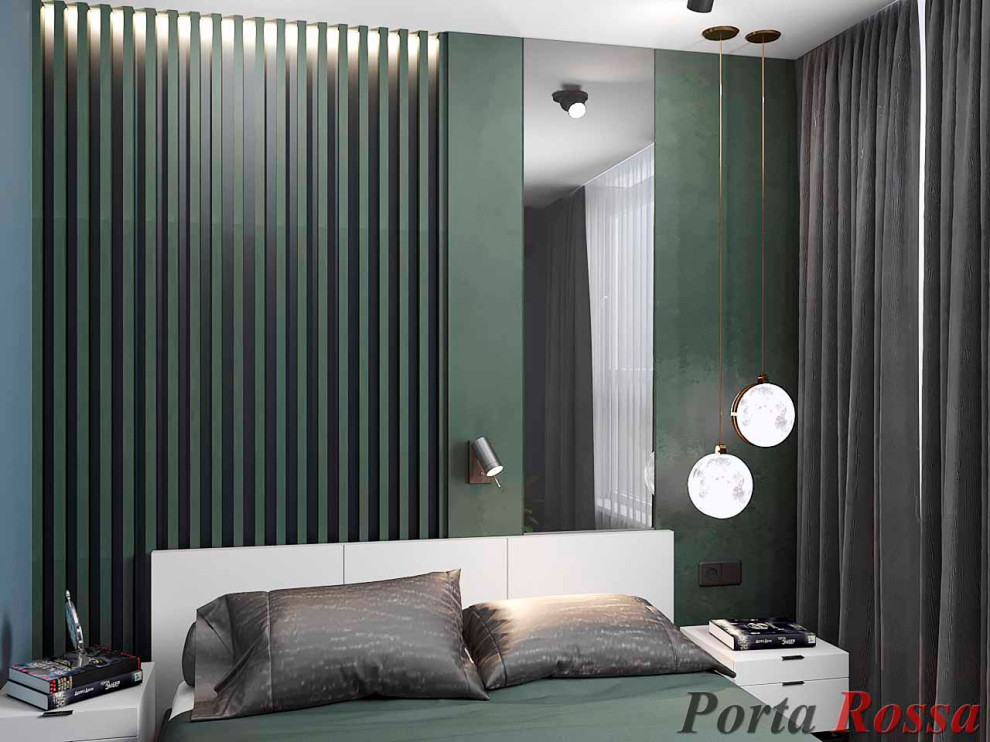 Дизайн спальни в стиле Лофт