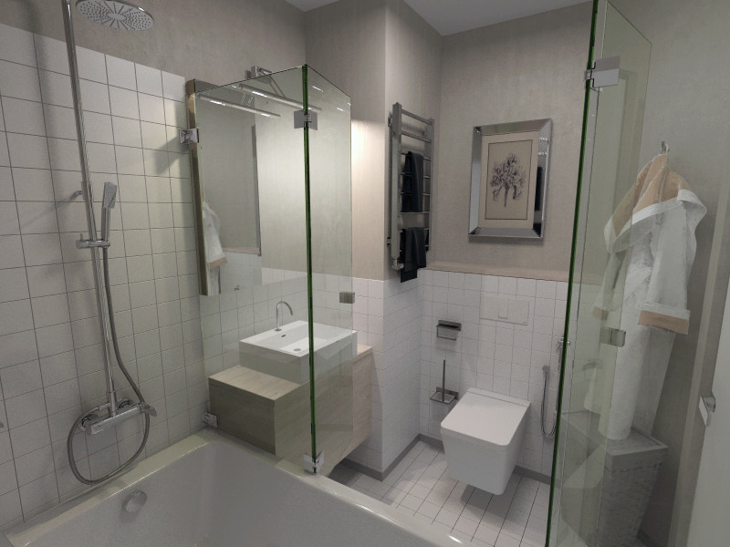 Трехкомнатная квартира в центре Москвы