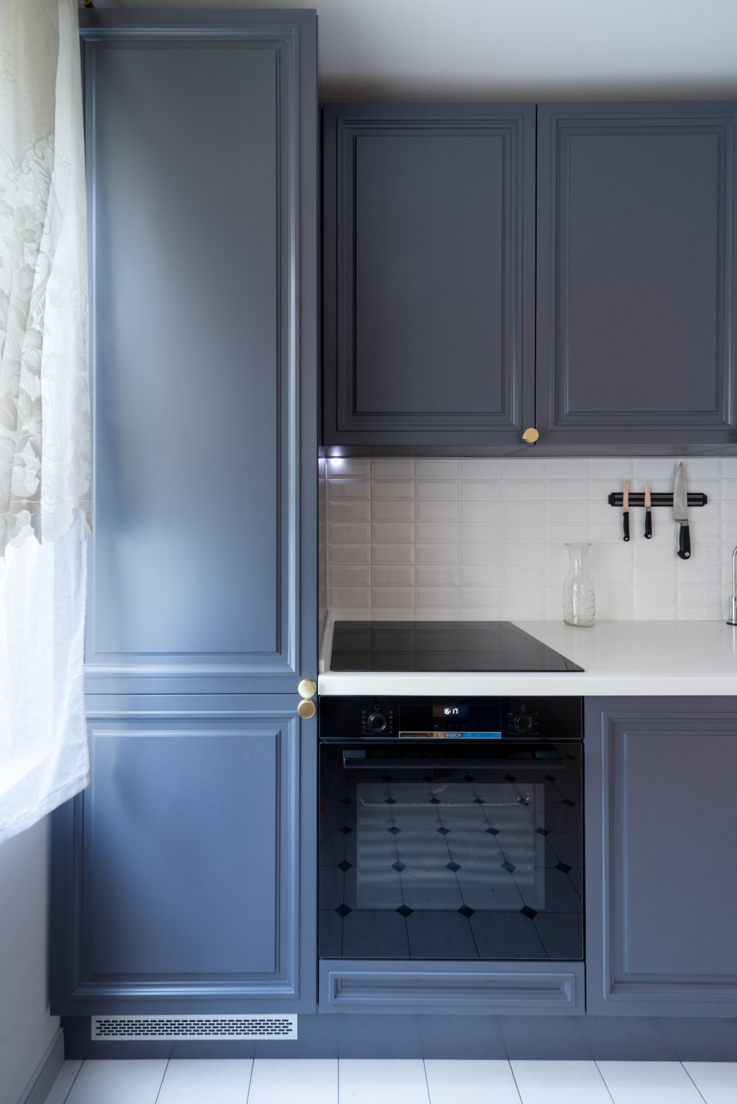 Синяя Кухня в современном стиле