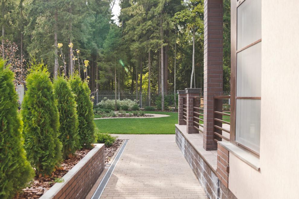 Сад на краю леса