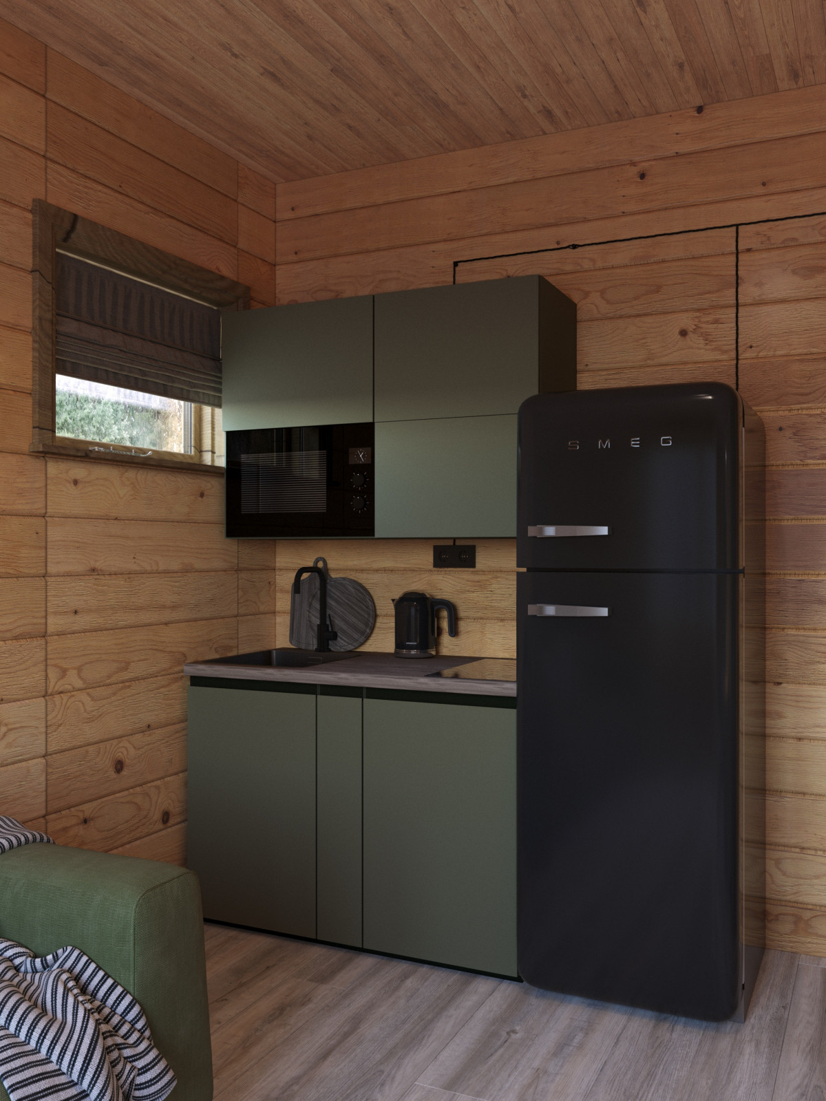 проект: Реновация Отеля Домики из Кедра 2025 год