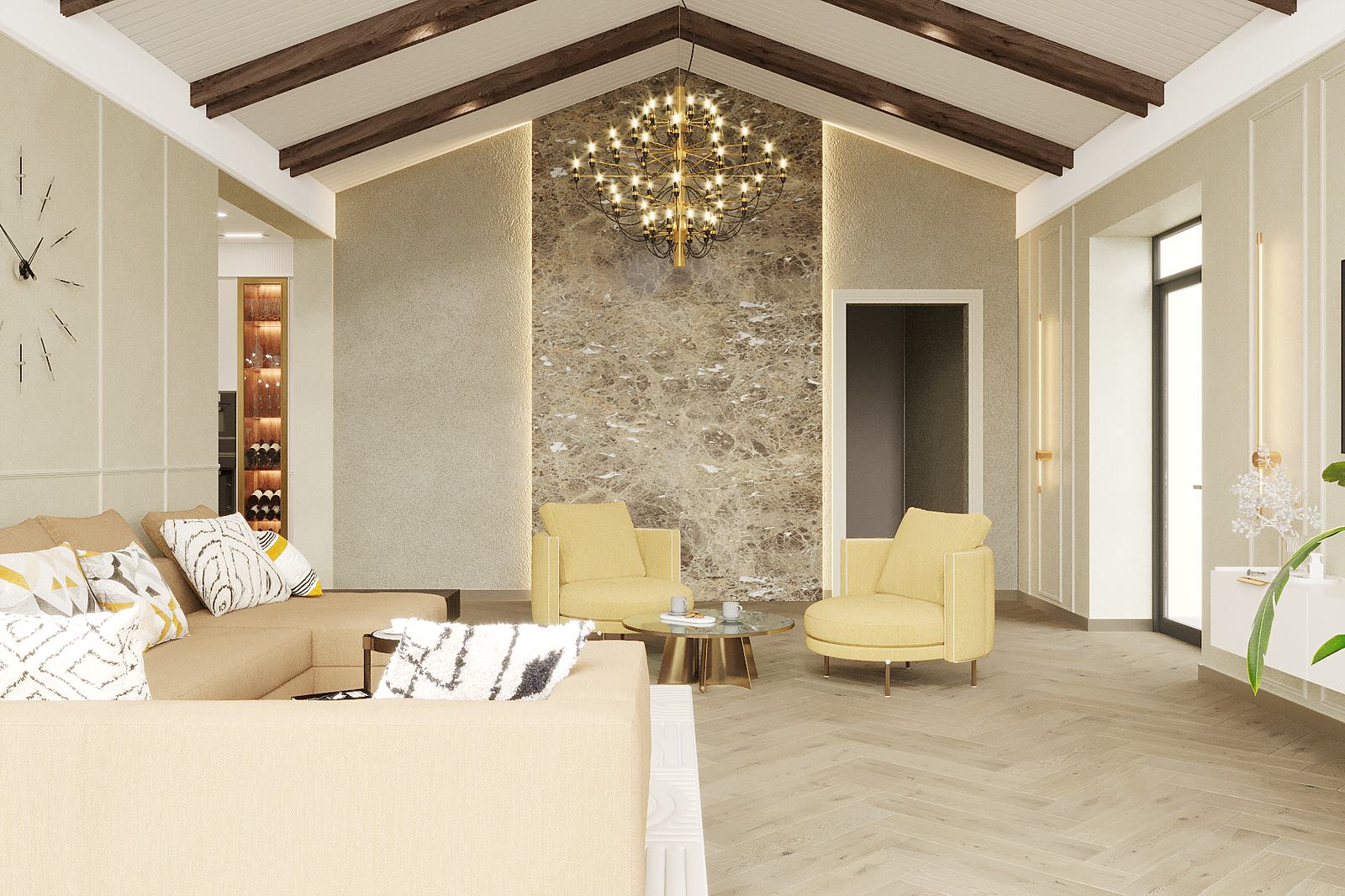 Интерьер гостиной