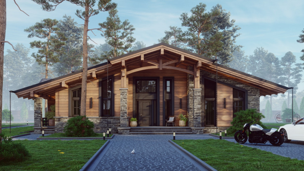 Дом с стиле Шале