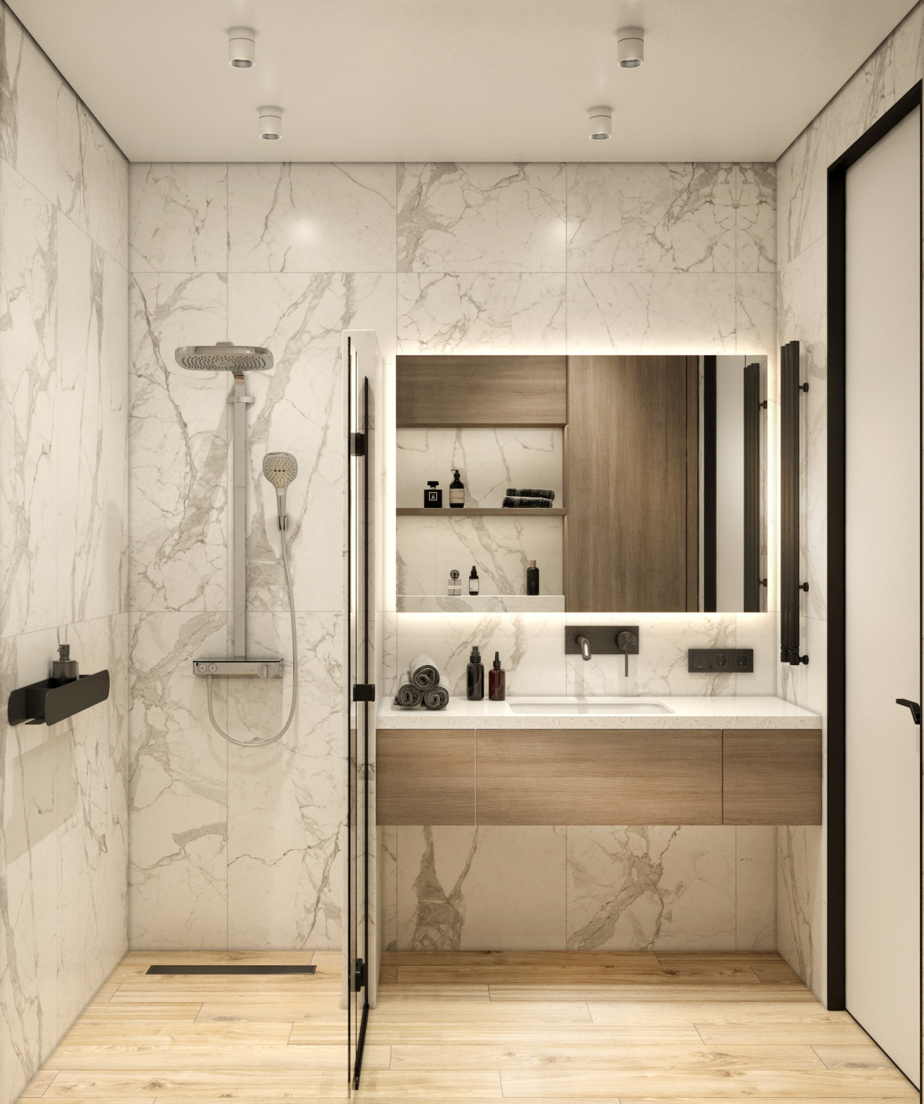 Интерьер дома 70 кв.м.