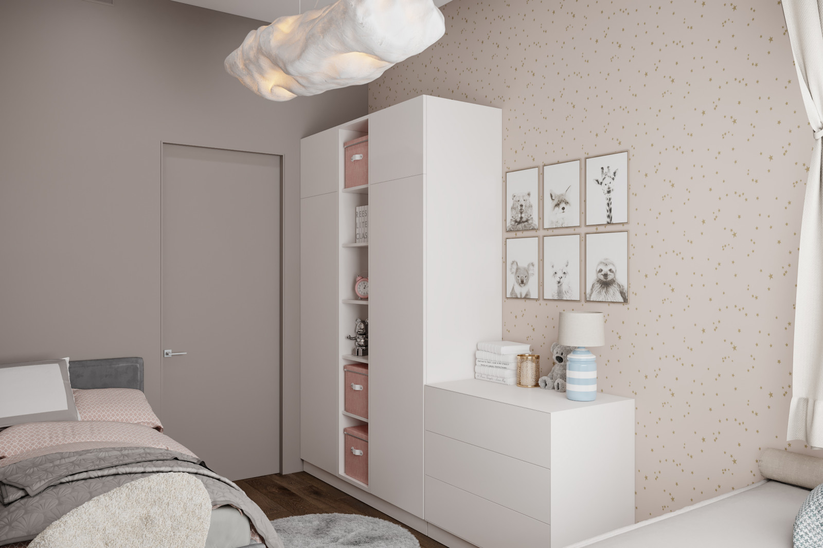 Квартира 132 кв.м. в современном стиле в ЖК "Ботанический сад LIFE".