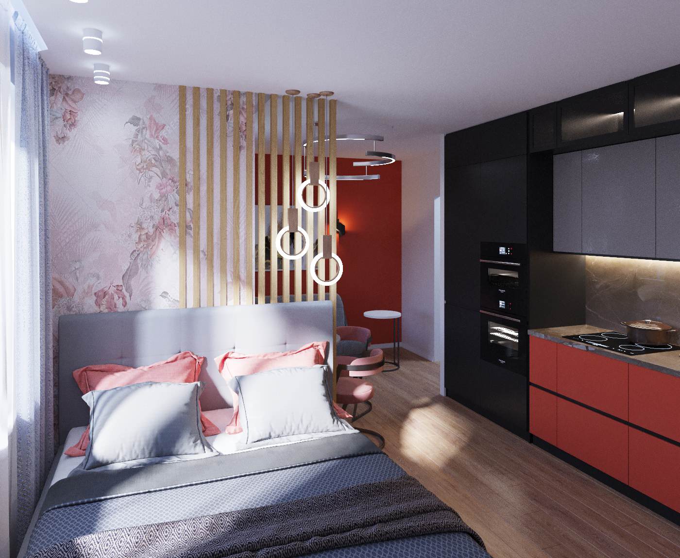 проект квартиры-студии