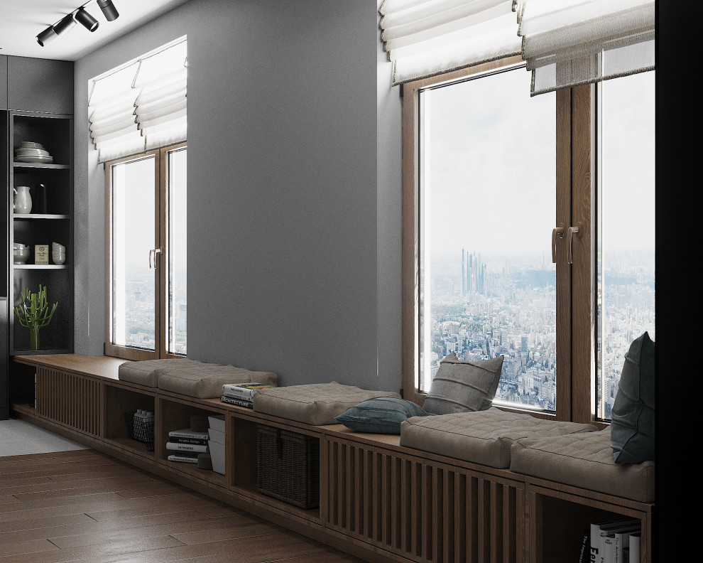 Проект Квартиры в современном стиле ЖК Петровская Коса