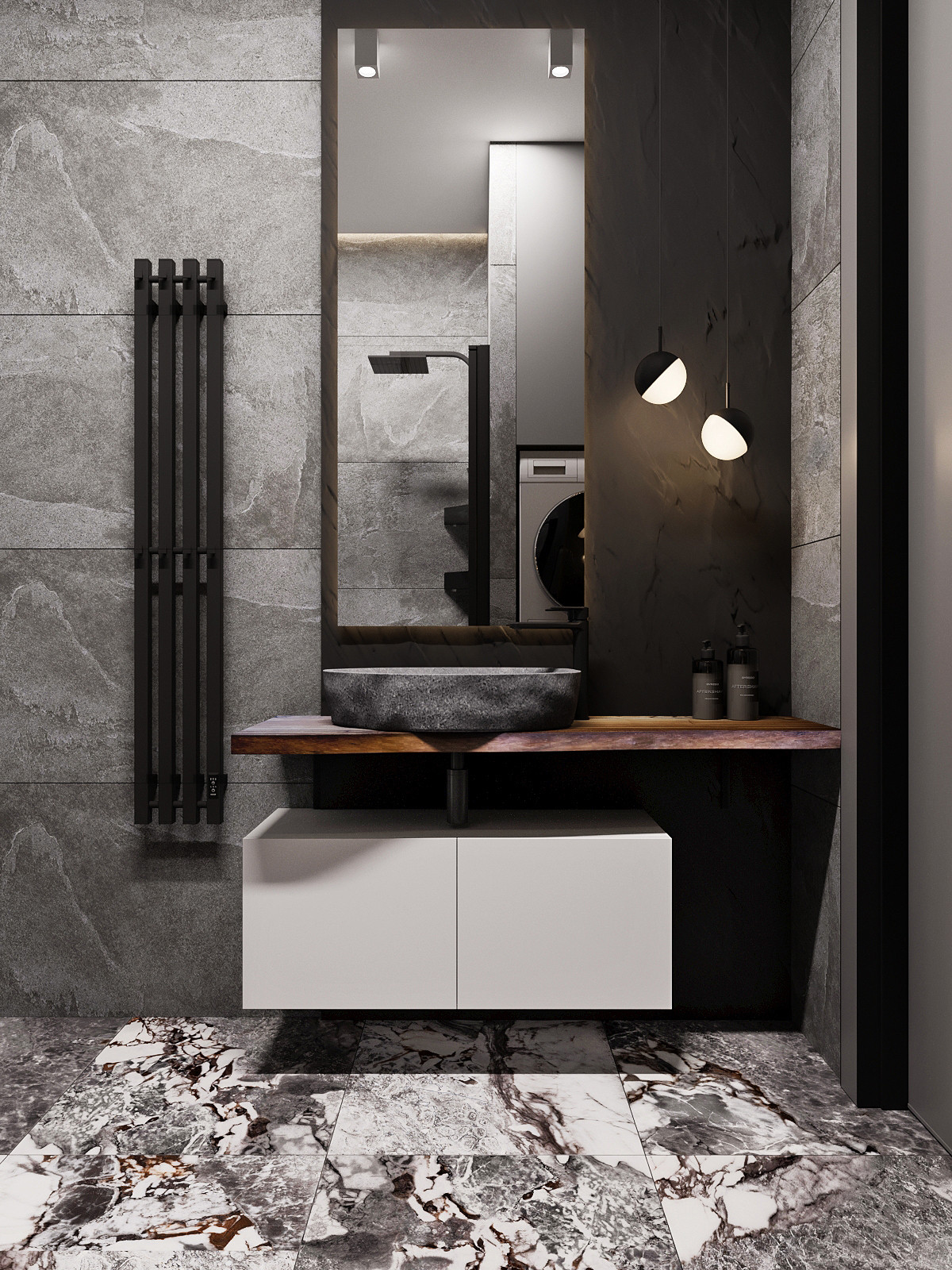 Интерьер в ЖК "Западный порт"