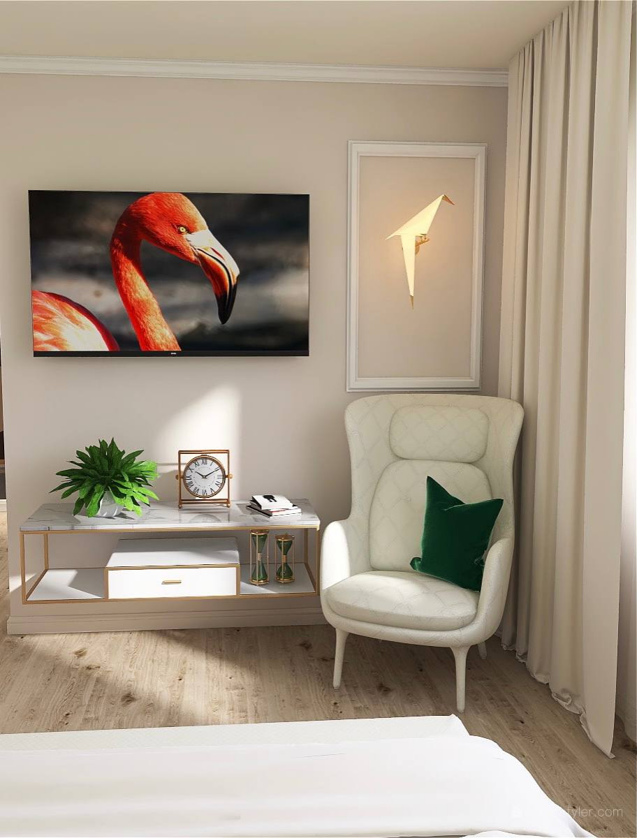 Проект спальня с гардеробной