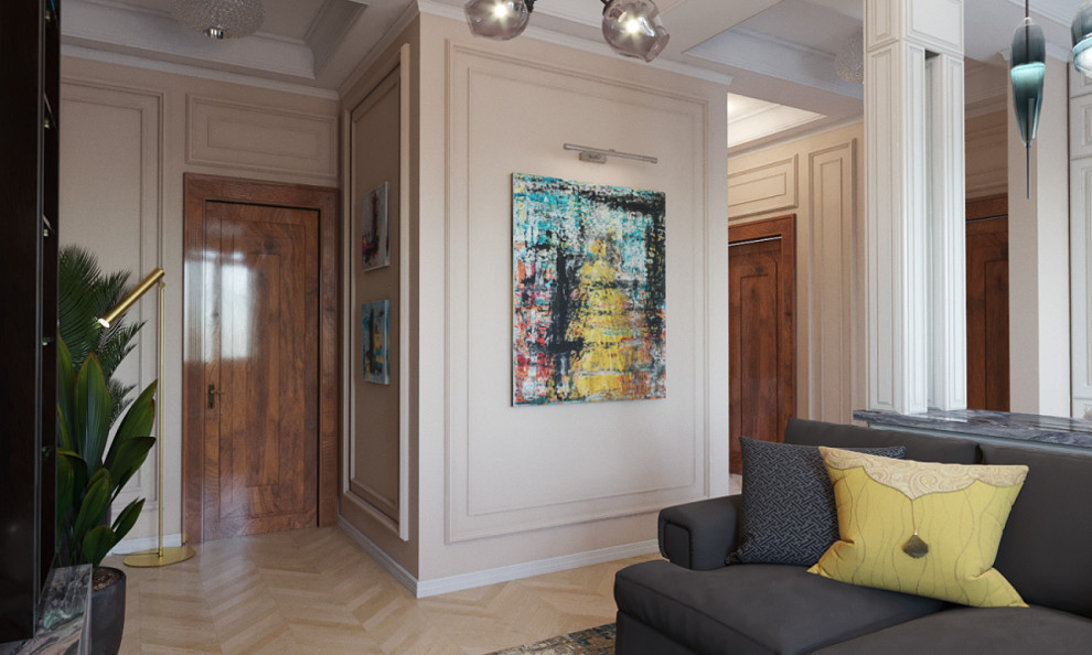 Городской фьюжн для импозантного мужчины европейца