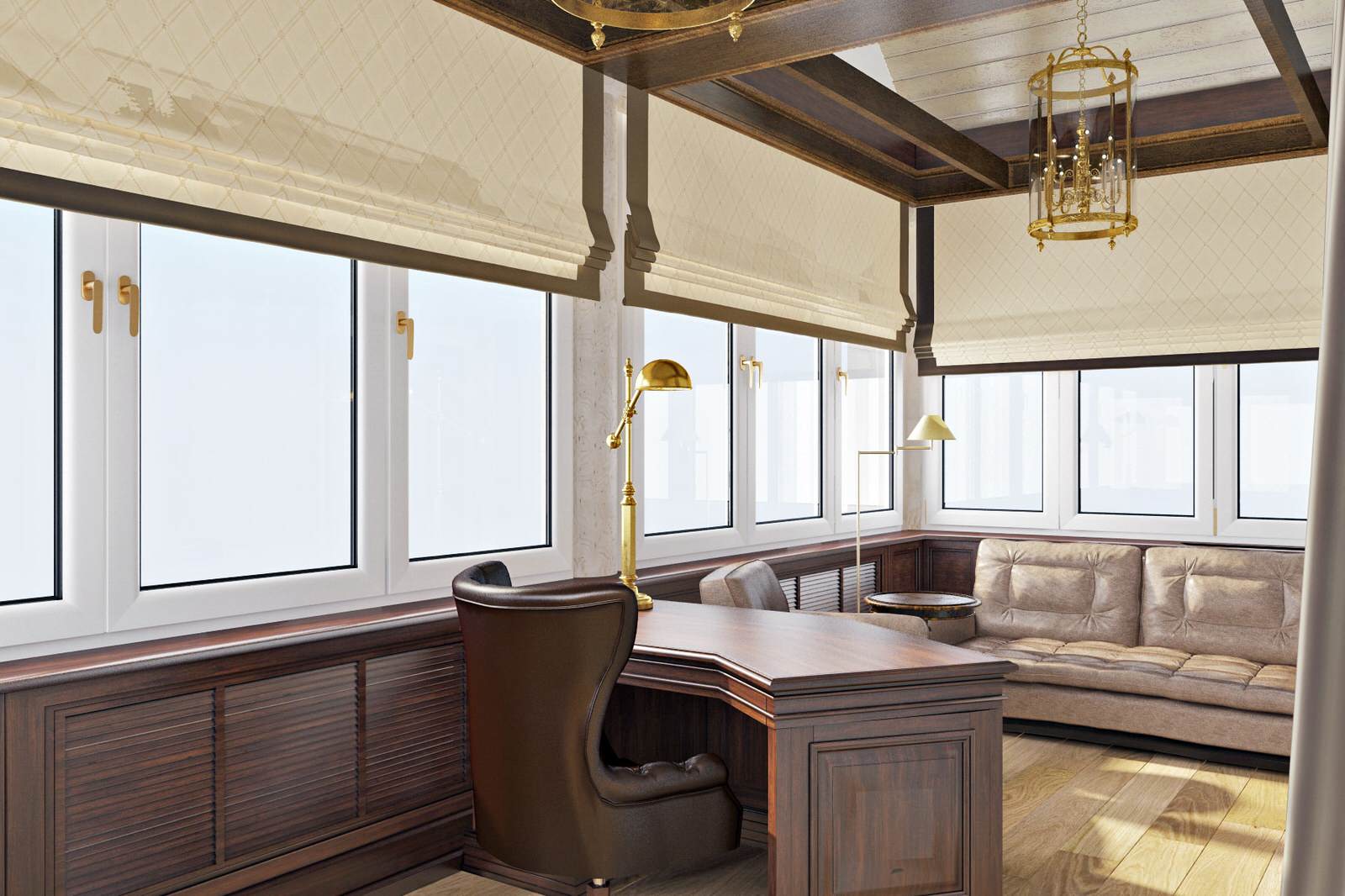 Дом из бревна