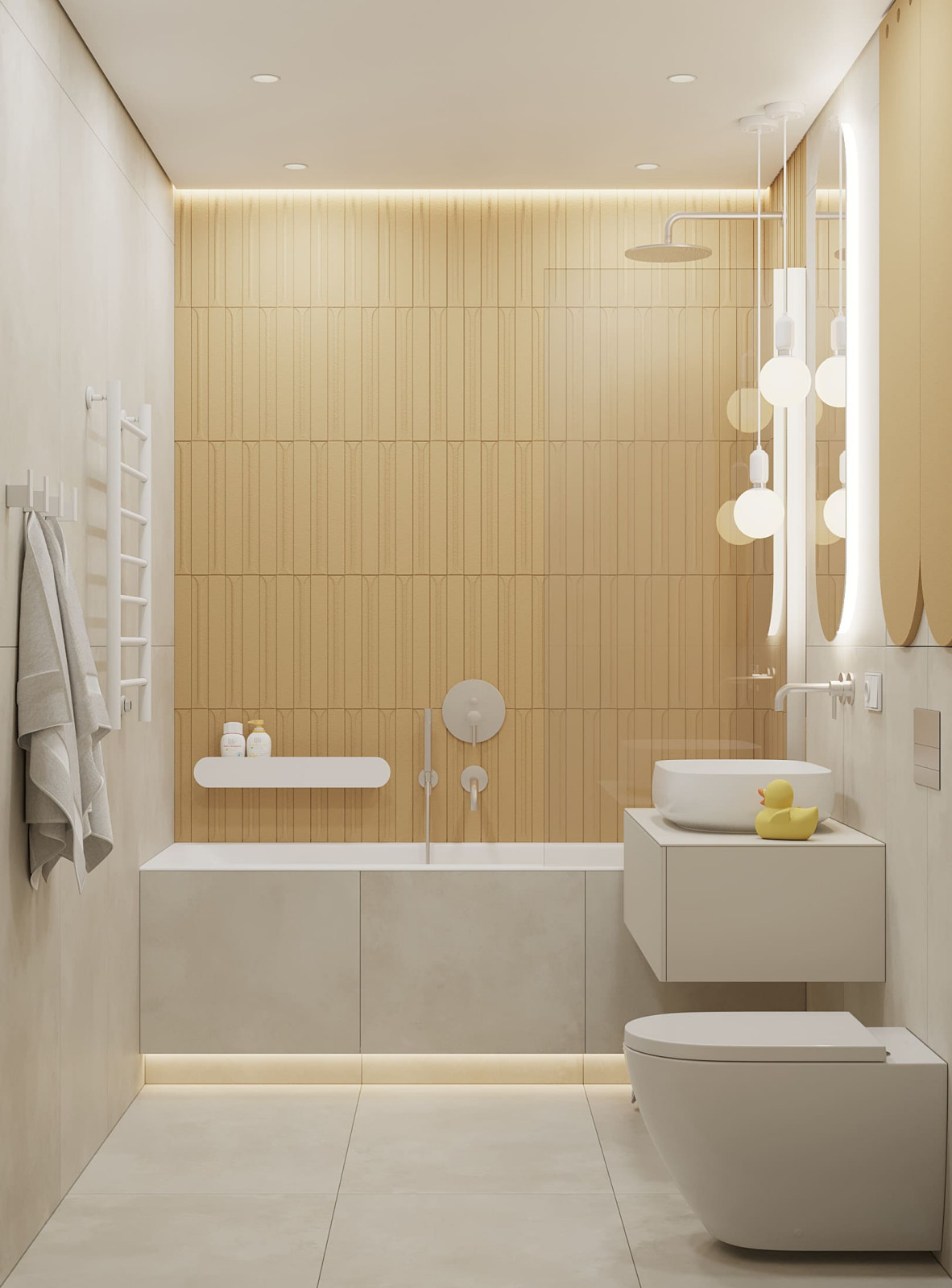 Дизайн-проект пентхауса для молодой пары