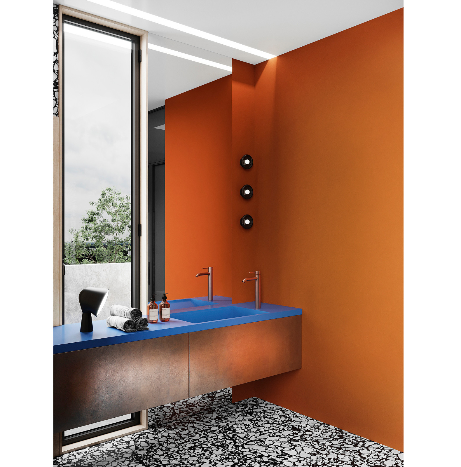 голубая ванна