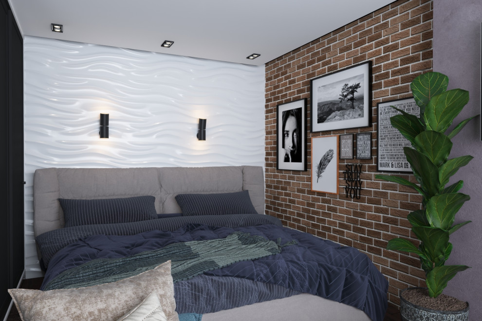 Однокомнатная квартира в стиле лофт