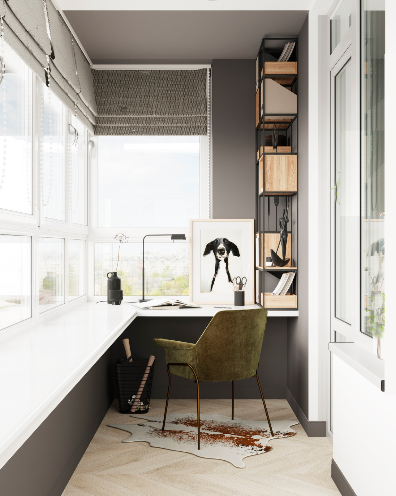 Квартира с яркими акцентами