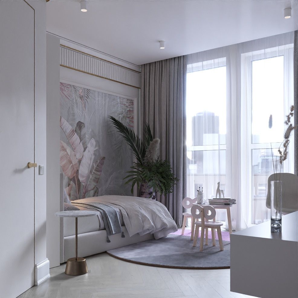 КВАРТИРА В НЕОКЛАССИЧЕСКОМ СТИЛЕ