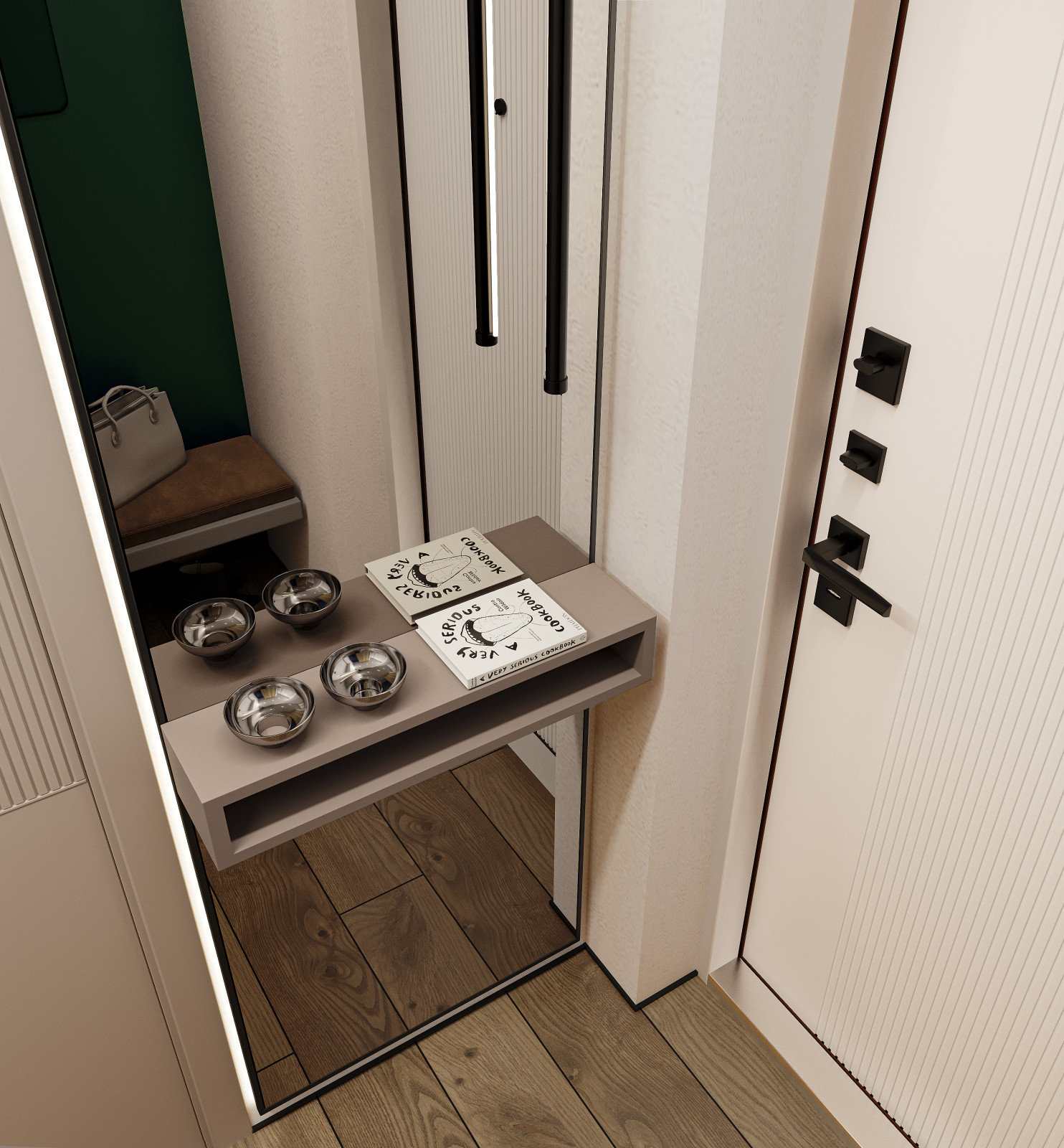 Дизайн-проект 1-комнатной квартиры в ЖК Джаз