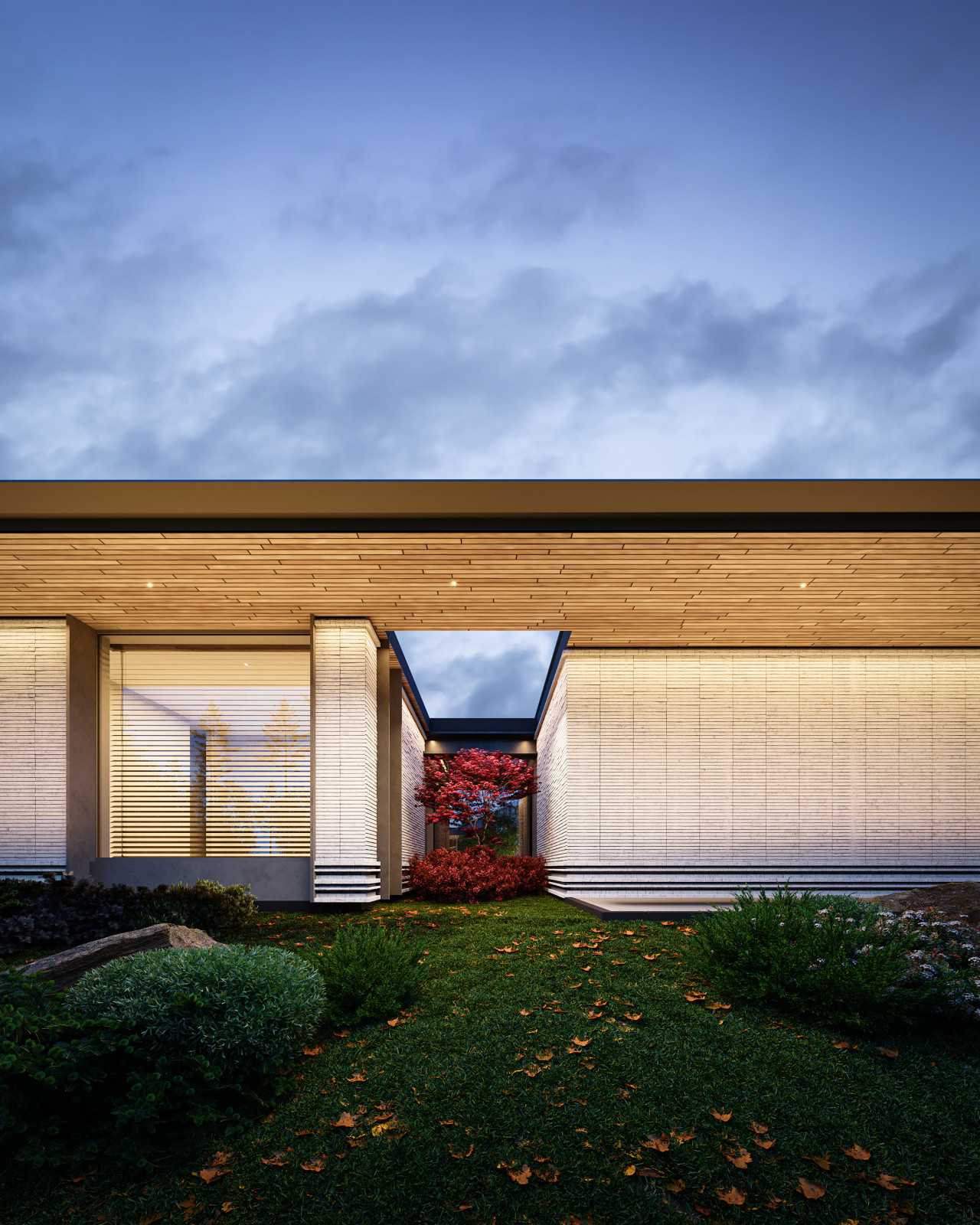 Introspective House рядом с Национальным парком «Лосиный Остров».