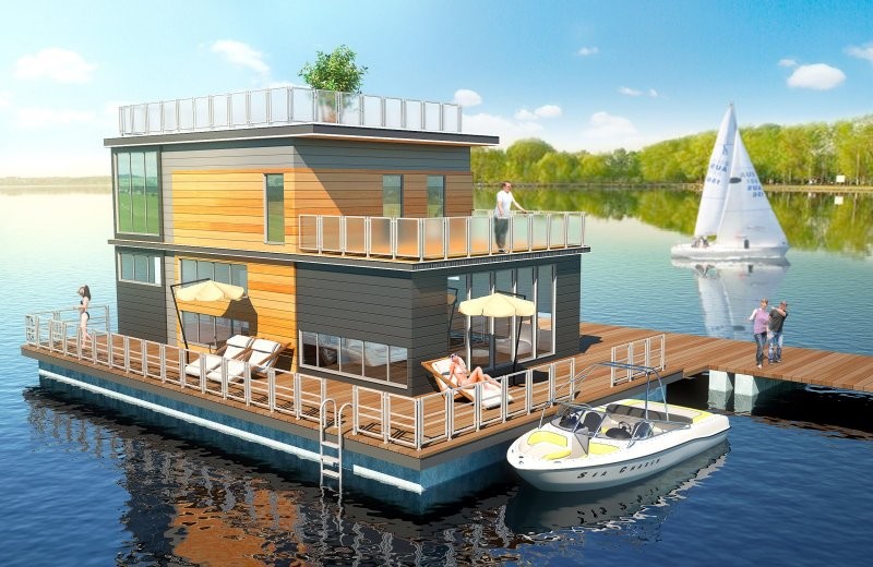 Дома на воде