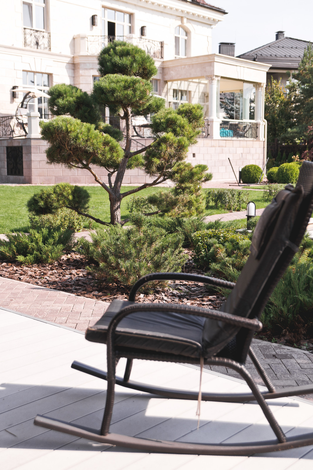 Современный сад на Успенском шоссе