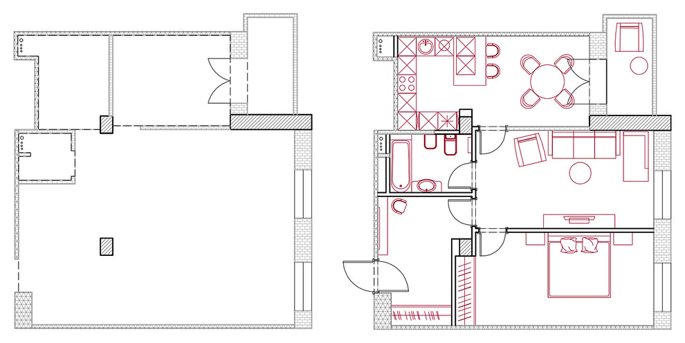 ПЛАНИРОВКИ. ДО И ПОСЛЕ