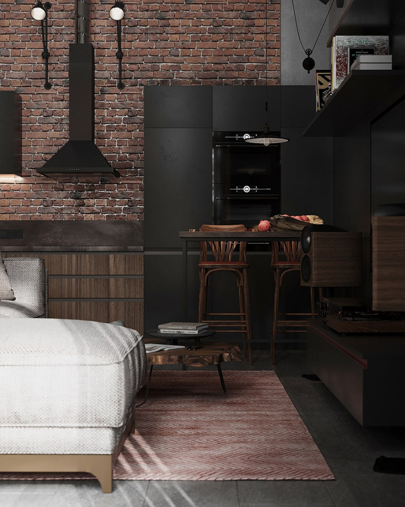 Лофт с высоким потолком на ПРОФСОЮЗНОЙ 20