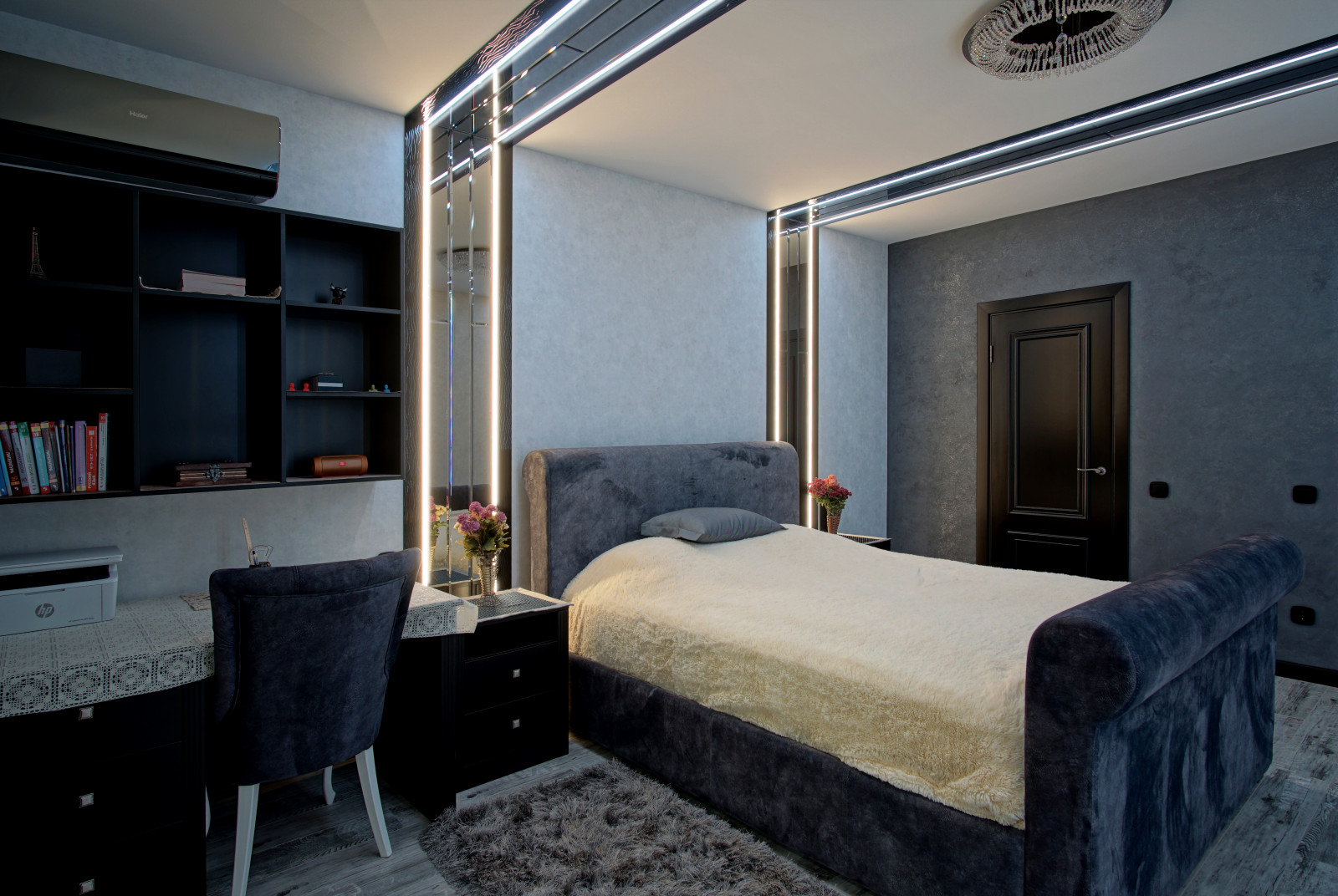 ГОТОВЫЙ РЕМОНТ КВАРТИРЫ 260 КВ.М В ЖК "ТУРГЕНЕВ" Г.КРАСНОДАР