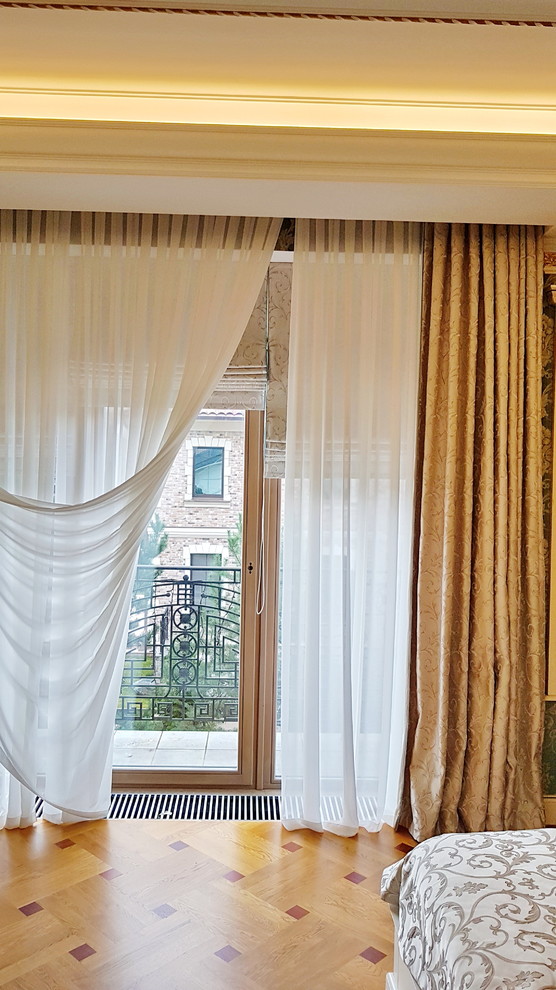 От 2-х до 15-ти: интерьерный текстиль для загородного дома в классическом стиле