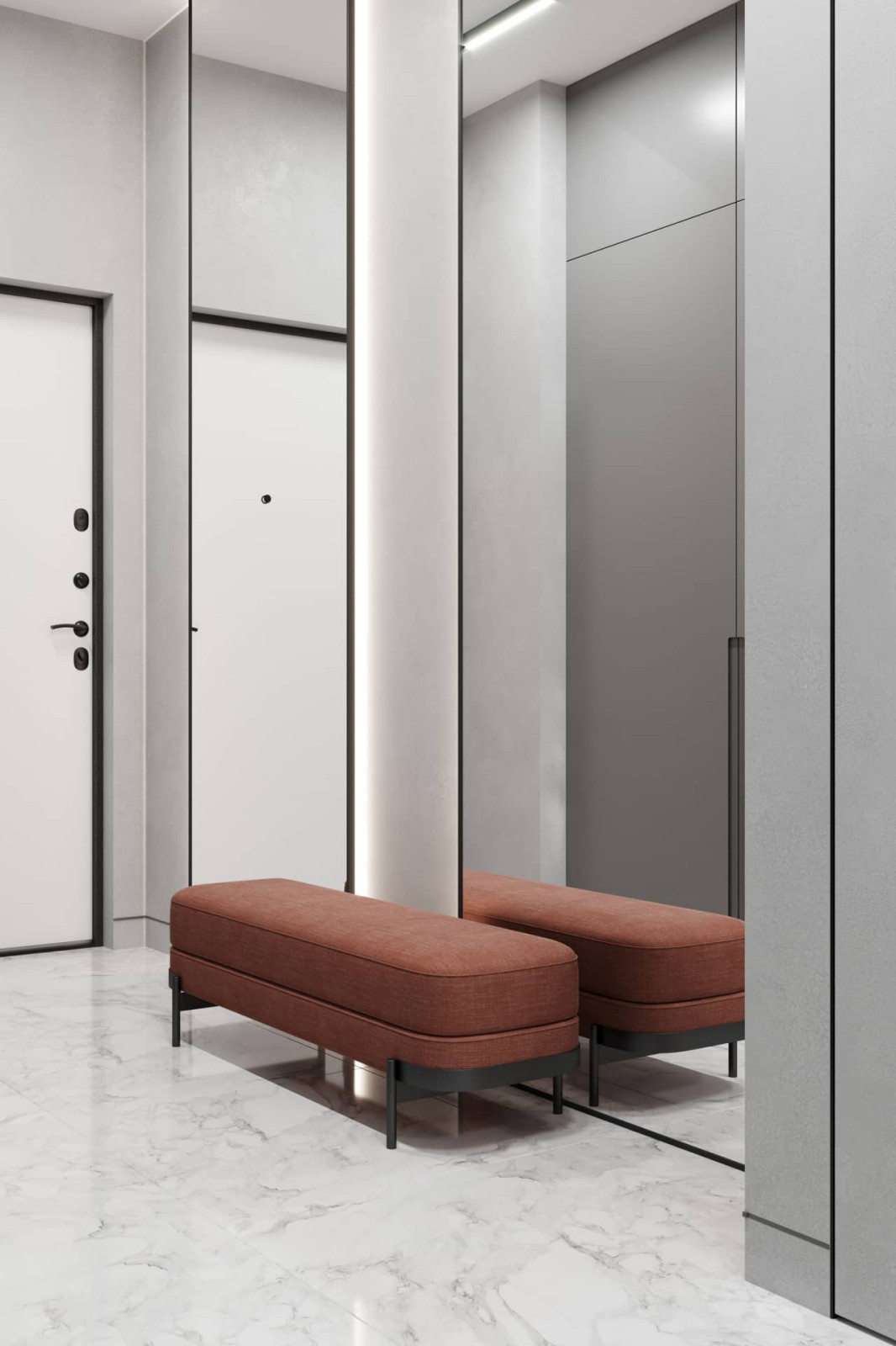 Дизайн и ремонт квартиры в ЖК «Манифест» — Тёплая графика