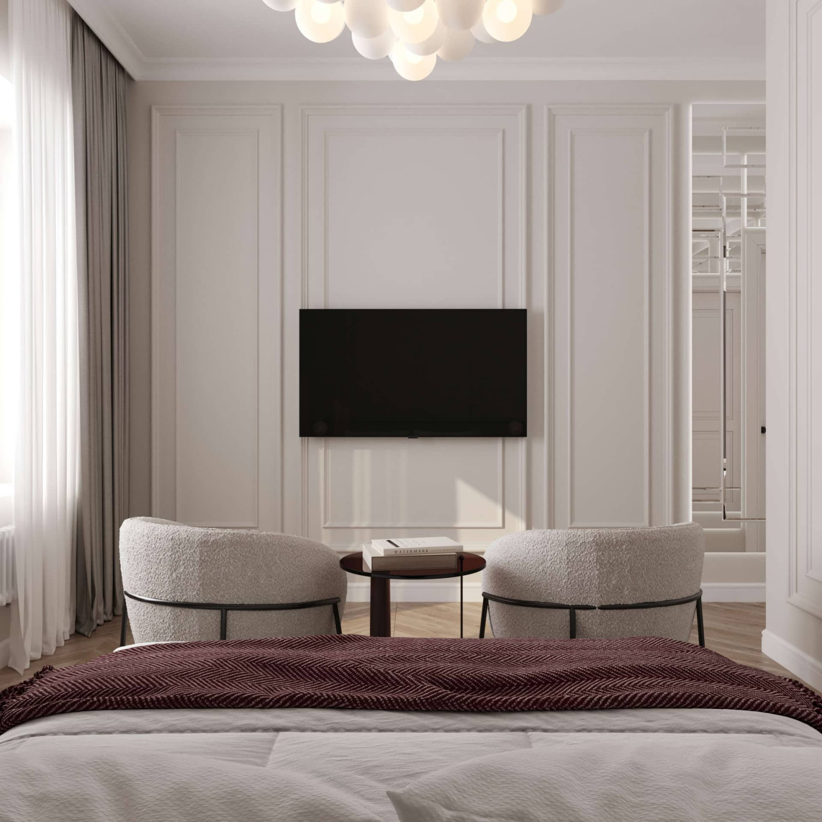 Дизайн и ремонт квартиры на Каланчёвской улице — Плюшевый комфорт