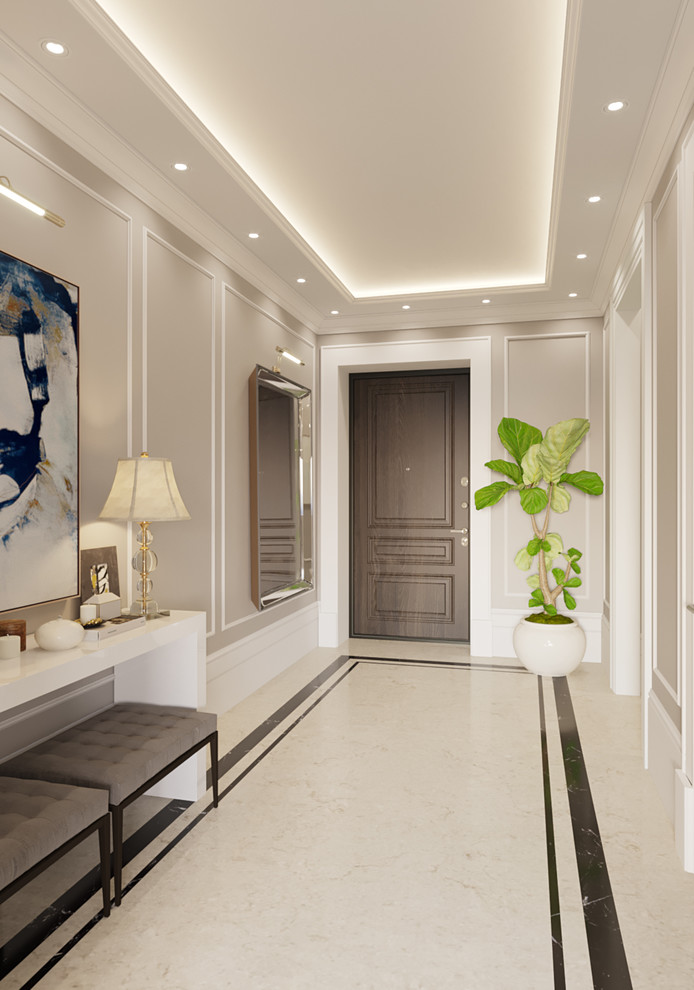 Воздушный интерьер для большой семьи