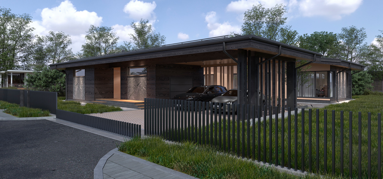 Обложка проекта: Дом в Скандинавском стиле