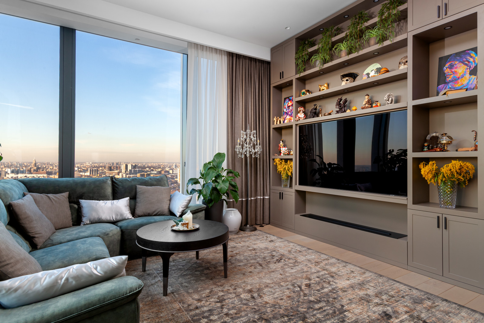 Дизайн проект апартаментов в Neva Towers