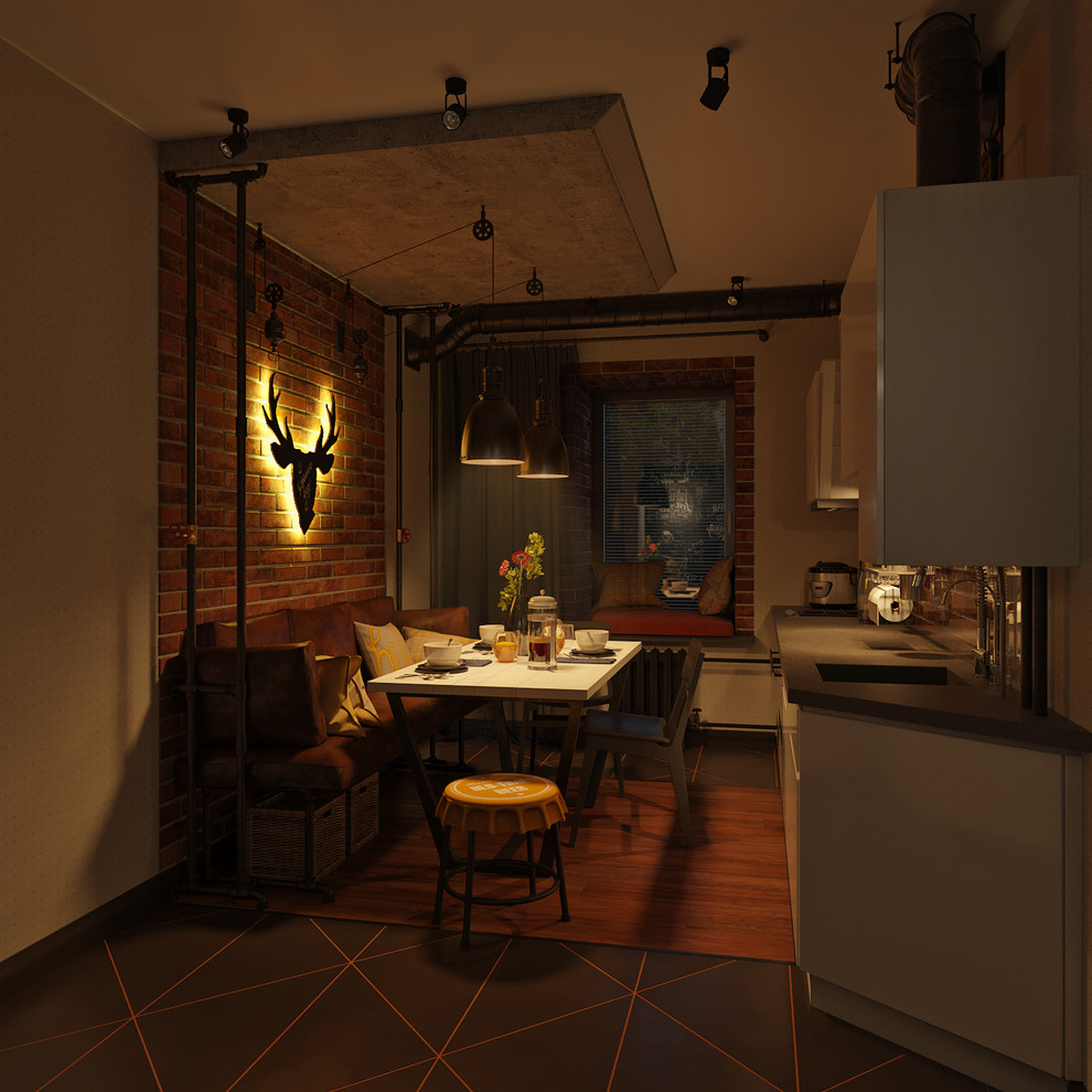 Кухня в стиле ЛОФТ