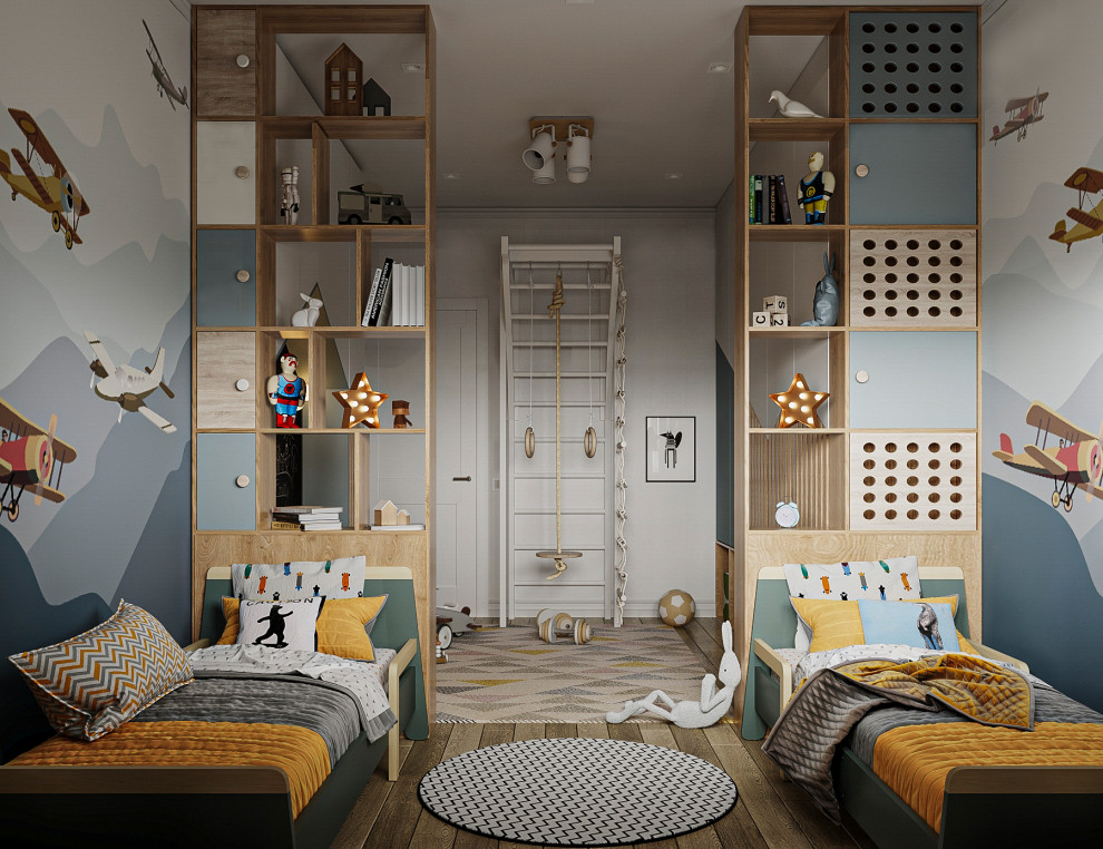 3-х комнатная квартира в скандинавском стиле, ЖК "Римский"