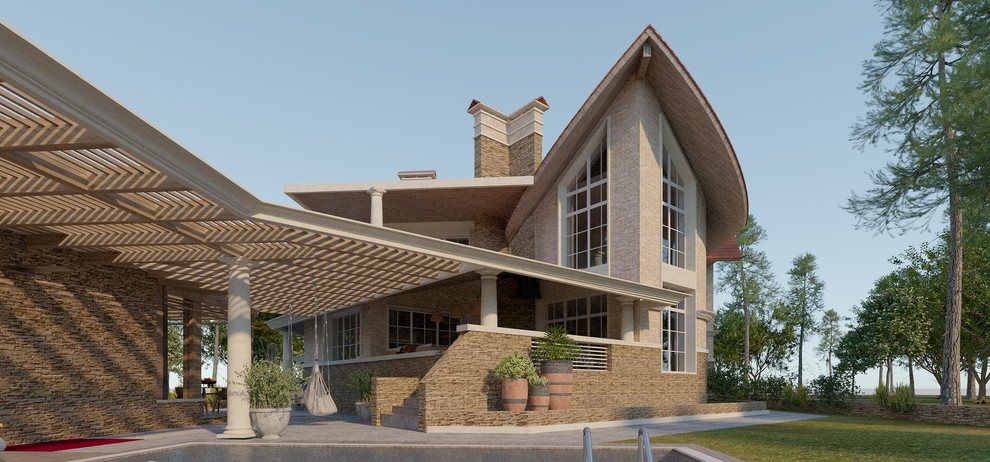 Более 600м2 для Взрослых и внуков там найдется место для всей семьи