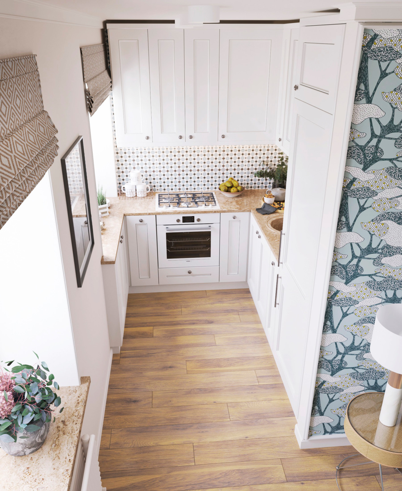 Квартира для молодой мамы и дочки 54 кв.м.