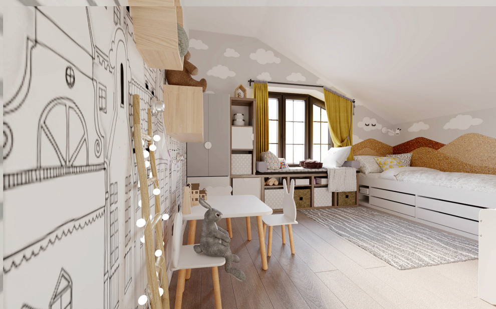 Детская в скандинавском стиле