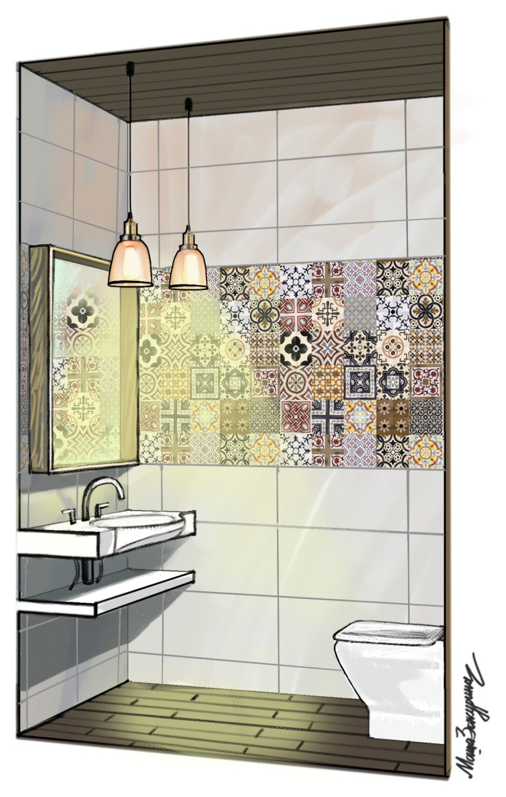 Интерьер в таунхаузе