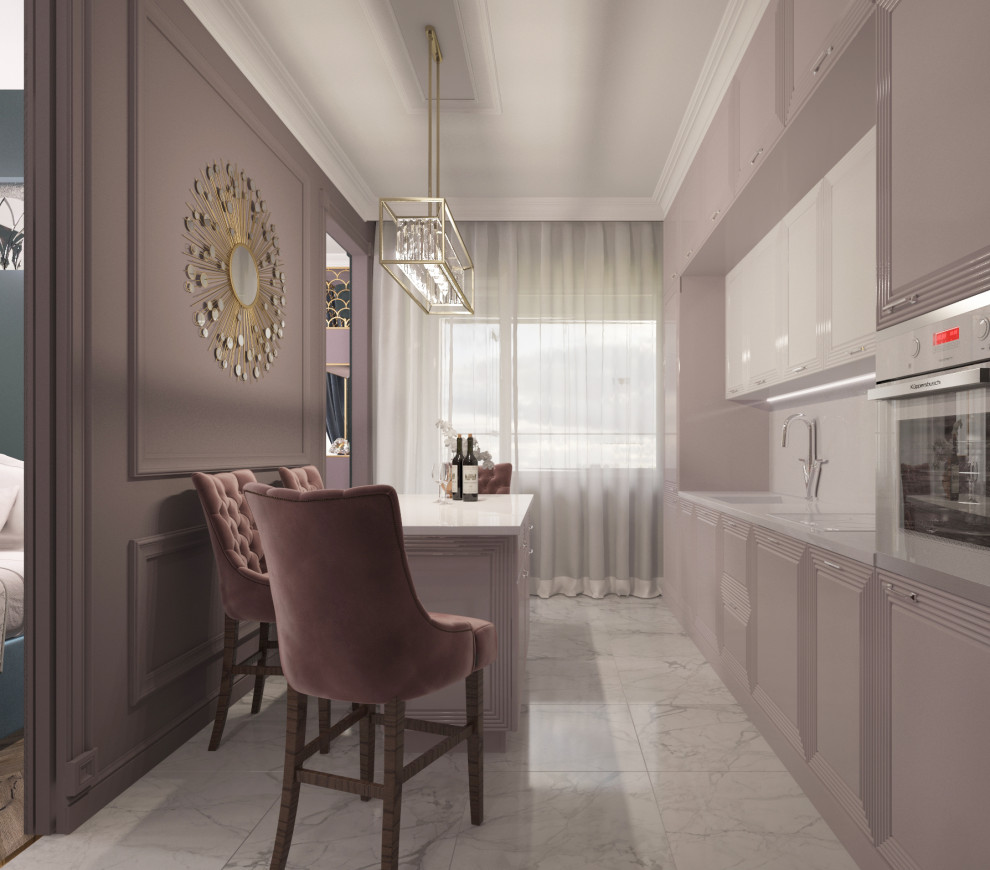 Розовое ар-деко