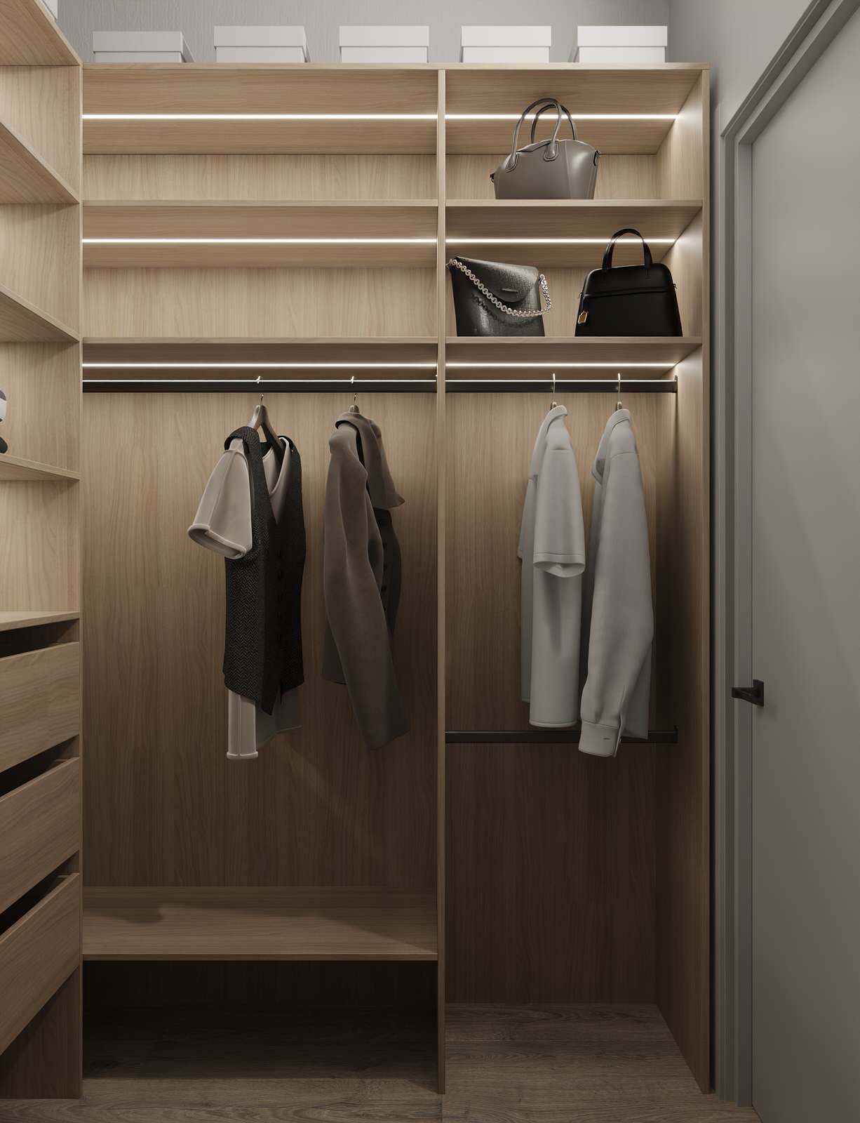 Проект квартиры для молодой семьи в Екатеринбурге.