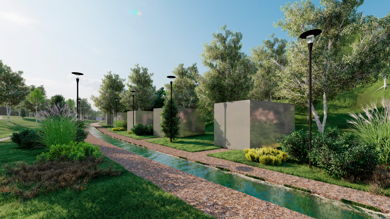Архитектурный проект рекреационного комплекса GREEN PARK