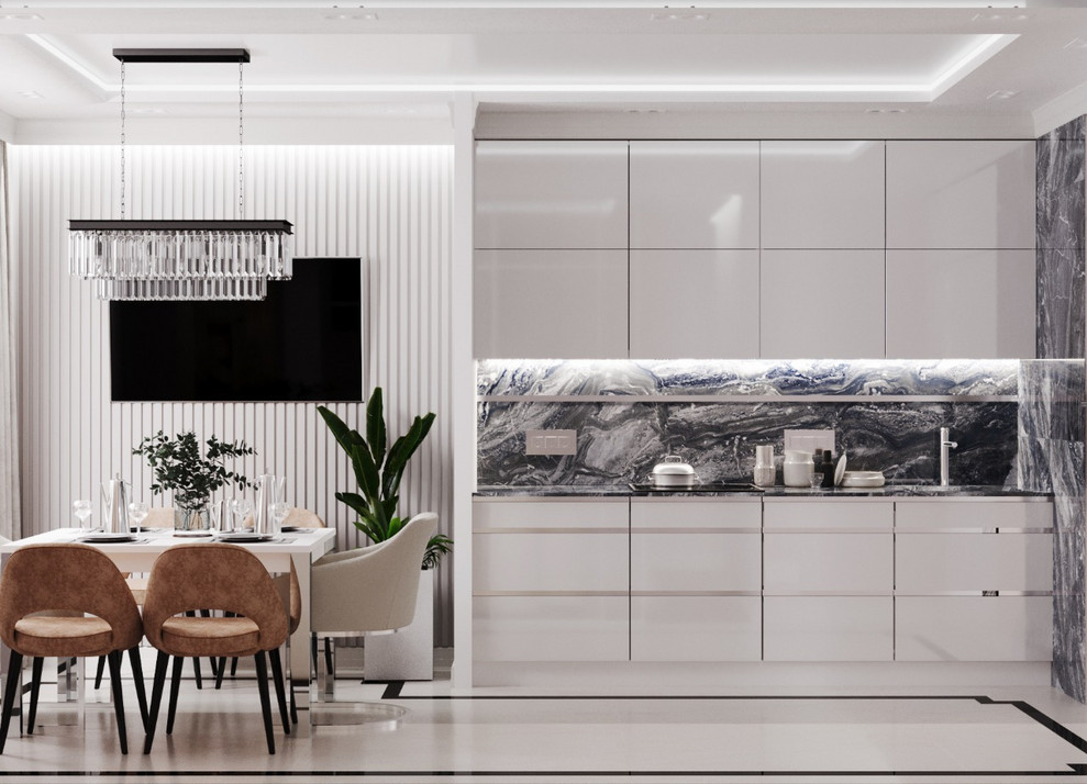 Проект интерьра квартры Микрорайон «Новая Трёхгорка»