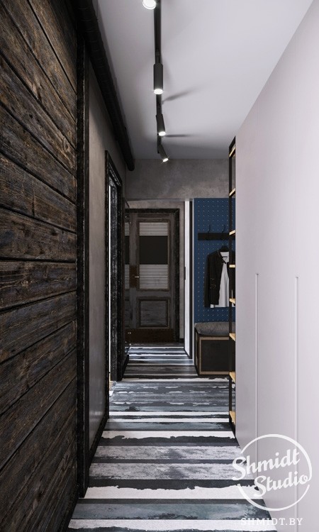 Проект Mini Loft, Москва, 54 м.кв.