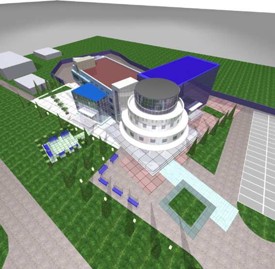 Эскизные проекты офисных зданий в г.Екатеринбурге