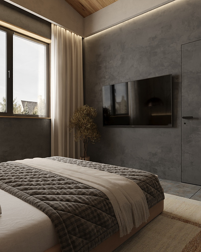 Деревянный дом в поселке Лаки парк