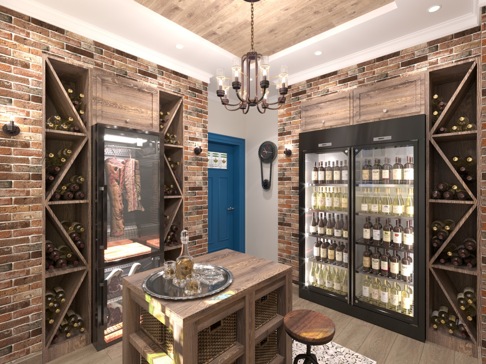 Дизай-проект интерьера кафе-пекарни