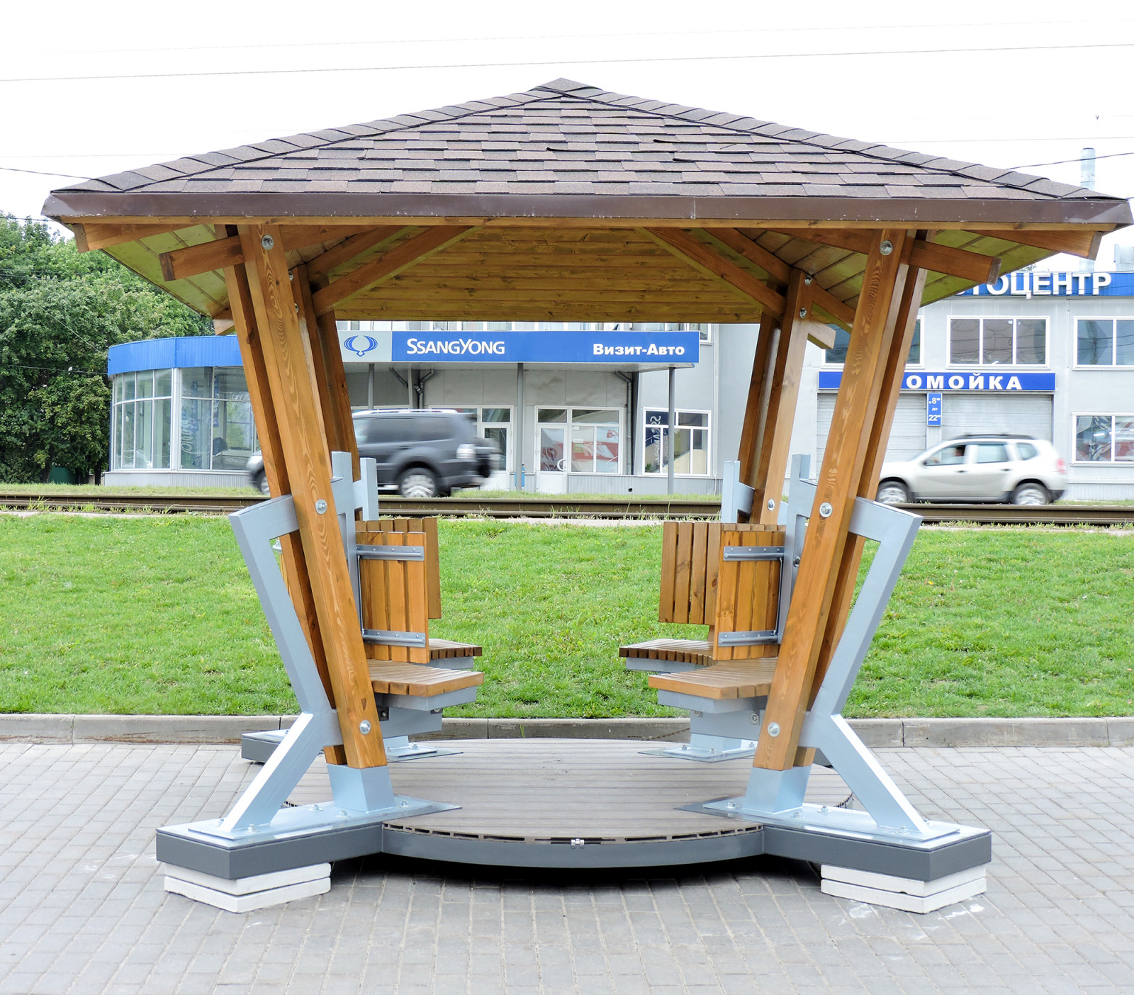 Обложка проекта: Беседка под ключ